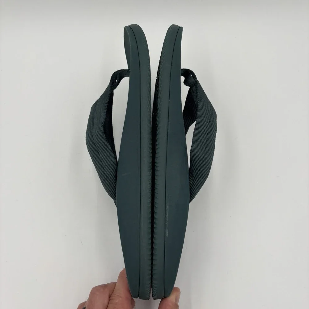 Chaco Chillos Flip Flop Thong Sandal Mens Size 13 Blue Green
